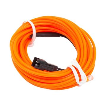 Powermaster PM-6084 5 Metre 5 Volt USB Adaptörlü Neon Oranj İp Aydınlatma