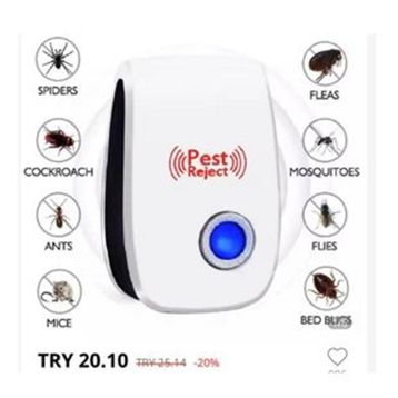 Powermaster PM-7592 Ultrasonic Haşere Kovucu