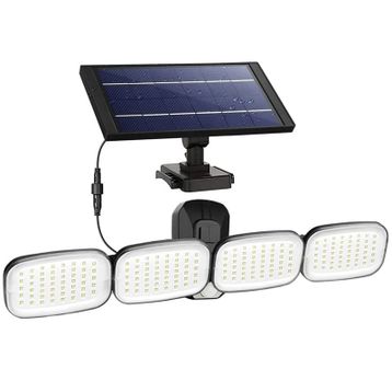 Powermaster PM-8048 6V 3W 200 SMD Solar Panelli Hareket Sensörlü Ledli Lamba