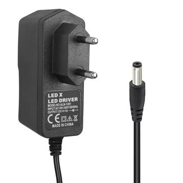 Powermaster Pm-8118 12 Volt - 1 Amper 5.5x2.5 mm Uçlu Plastik Kasa Priz Tipi Adaptör