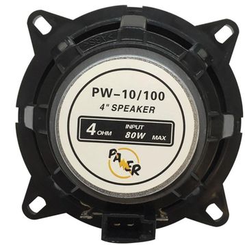 Powermaster PW-10-100 4 Ohm 80W 10 Cm Tekli Hoparlör
