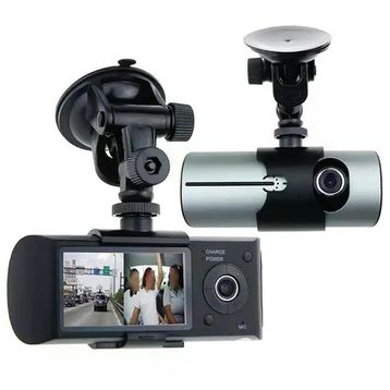 Powermaster R300 GPSLi Çift Kameralı Araç İçi DVR Kamera Set Oto Yol Kayıt Kamerası