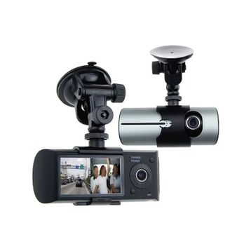 Powermaster R300 GPSLi Çift Kameralı Araç İçi DVR Kamera Set Oto Yol Kayıt Kamerası