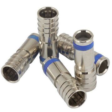 Powermaster RG6-U4 100'lü Kutu Geniş Tip F Konnektör