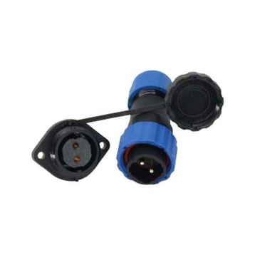 Powermaster SD16 2 Pin 16 mm Su Geçirmez Konnektör