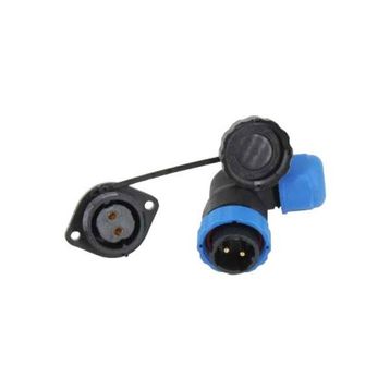 Powermaster SD20 2 Pin 20 mm Su Geçirmez Konnektör