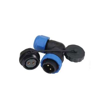 Powermaster SD20 2 Pin 20 mm Su Geçirmez Yuvarlak Konnektör