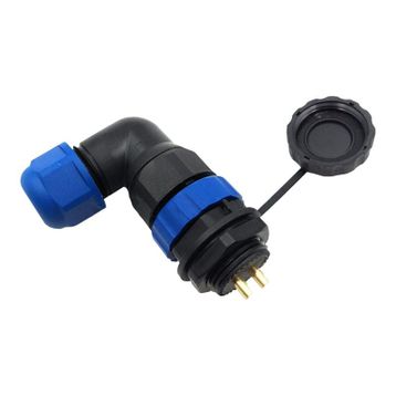 Powermaster SD20 2 Pin 20 mm Su Geçirmez Yuvarlak Konnektör
