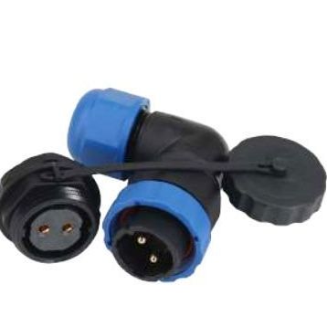 Powermaster SD20 2 Pin 20 mm Su Geçirmez Yuvarlak Konnektör