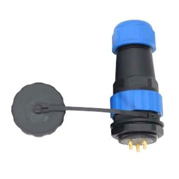 Powermaster SD28 28 mm 3 Pin Erkek Dişi Yuvarlak Su Geçirmez Konnektör