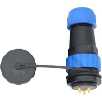 Powermaster SD28 28 mm 3 Pin Erkek Dişi Yuvarlak Su Geçirmez Konnektör