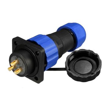 Powermaster SD28 3 Pin 28 mm Su Geçirmez Dörtgen Konnektör