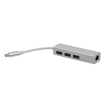 Powermaster Usb Type-C 3.0 3 Port Hub Gigabit Ethernet Adaptör
