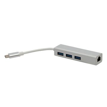 Powermaster Usb Type-C 3.0 3 Port Hub Gigabit Ethernet Adaptör