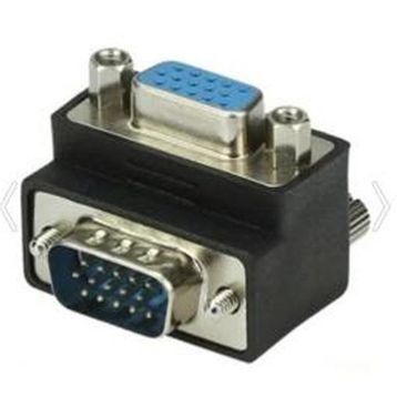 Powermaster VGA Dişi Erkek Çevirici 90 Derece L Tip