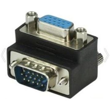 Powermaster VGA Dişi Erkek Çevirici 90 Derece L Tip