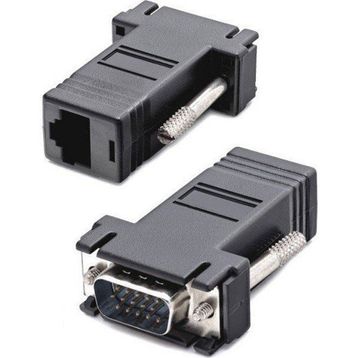 Powermaster VGA Extender RJ45 To VGA Çevirici