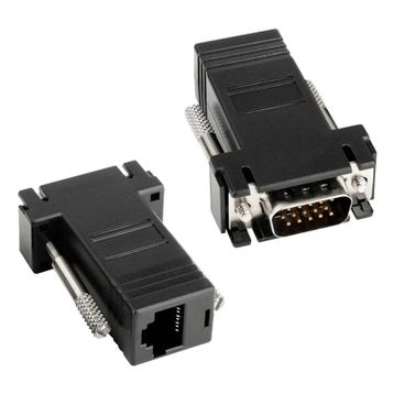 Powermaster VGA Extender RJ45 To VGA Çevirici