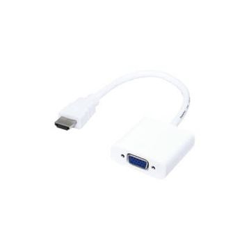 Powermaster VGA To HDMI Dönüştürücü Kablo