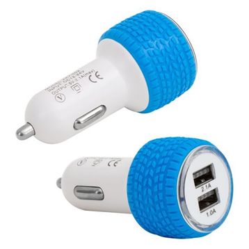 Powermaster XKY-002 / D31 5 Volt 2.1 Amper Çift Usb'li Oto Çakmak Adaptör