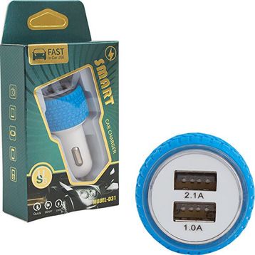 Powermaster XKY-002 / D31 5 Volt 2.1 Amper Çift Usb'li Oto Çakmak Adaptör