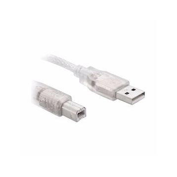 Powermaster Yazıcı 2.0 Şeffaf 3 m Usb Kablo