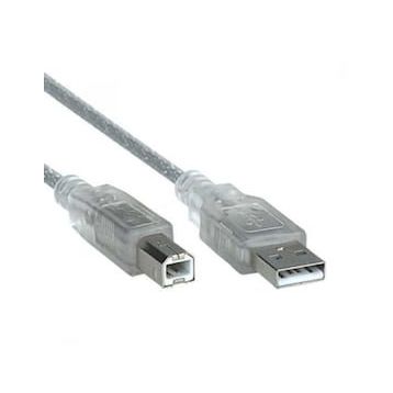 Powermaster Yazıcı 2.0 Şeffaf 3 m Usb Kablo
