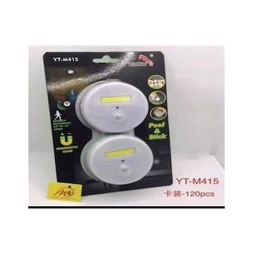 Powermaster YT-M415 Hareket Sensörlü Mıknatıslı Yapışkanlı İkili Dolap İçi Aydınlatma Işığı