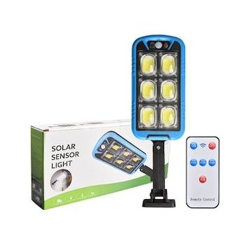 Powermaster ZB-150B Solar Sensörlü 150 COB Ledli Lamba