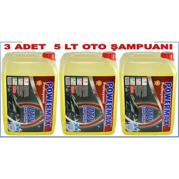 Powermax 5 L Cilalı Oto Şampuanı