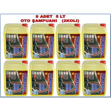 Powermax 5 L Cilalı Oto Şampuanı
