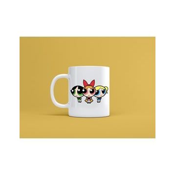 Powerpuff Baskılı Kupa
