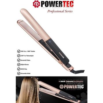 Powertec TR-2860 Seramik Saç Düzleştirici