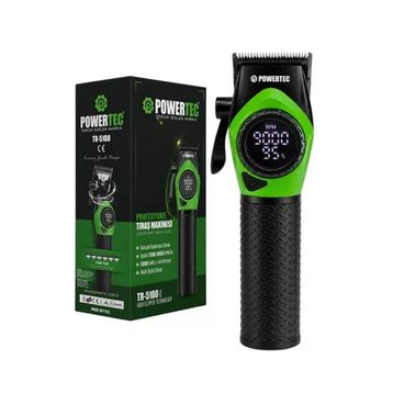Powertec TR-5100 Yeşil Tıraş Makinesi