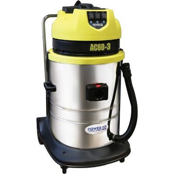 Powerwash AC60-3 Üç Motorlu Islak Kuru Süpürge