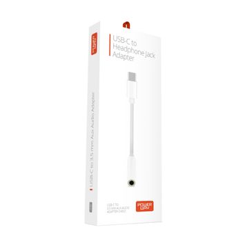 Powerway AC04 Type-C to Aux Çevirici Tüm Cihazlarla Uyumlu Samsung Xiaomi 3.5 mm Aux Kulaklık Dönüştürücü