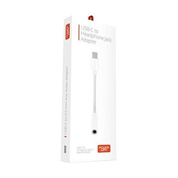 Powerway AC04 Type-C to Aux Çevirici Tüm Cihazlarla Uyumlu Samsung Xiaomi 3.5 mm Aux Kulaklık Dönüştürücü