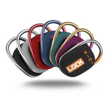 Powerway Lock Mor Taşınabilir Bluetooth Hoparlör
