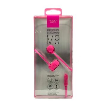 Powerway M9 Pembe Mikrofonlu Kulaklık