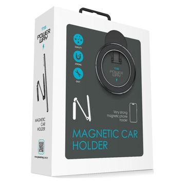 Powerway TT55 Mıknatıslı Araç İçi Yapışkanlı Magsafe Destekli Telefon Tutucu