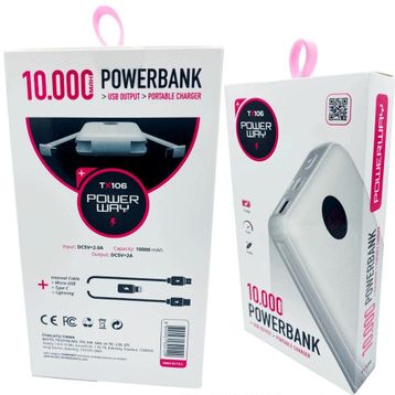 Powerway TX106 10000 Amp Powerbank Taşınabilir Şarj