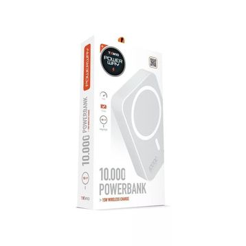 Powerway TXM10 10.000 Mah PD 15 W Magsafe Beyaz Powerbank