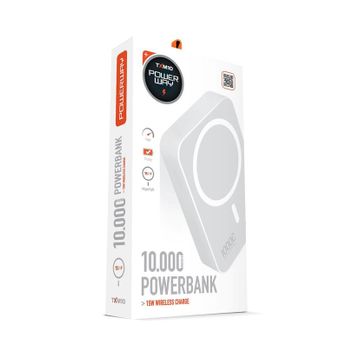 Powerway TXM10 10.000 Mah PD 15 W Magsafe Beyaz Powerbank