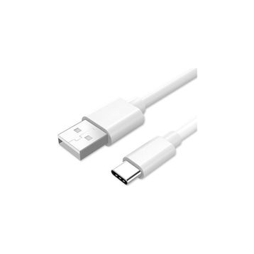 Powerway TY-01 Beyaz USB 2.0 Type-C Şarj-Data Aktarım Kablosu