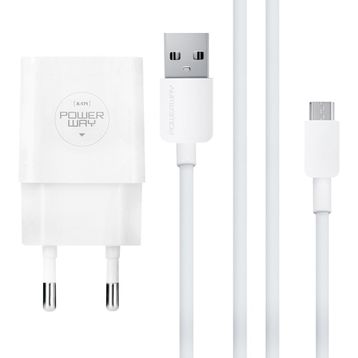 Powerway X-171 Micro USB 2.1 Amper Şarj Aleti + Kablo