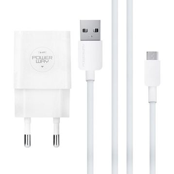 Powerway X-171 Micro USB 2.1 Amper Şarj Aleti + Kablo