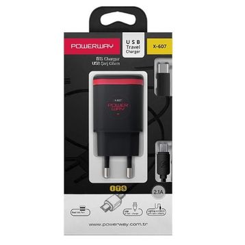 Powerway X-607 Beyaz Ev Tipi Şarj Cihazı