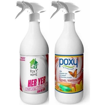 Poxy 1 lt Her Yer + 1 lt Genel Temizlik