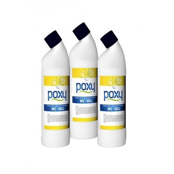 Poxy 1 lt Wc Temizleyici Jel (3 adet)