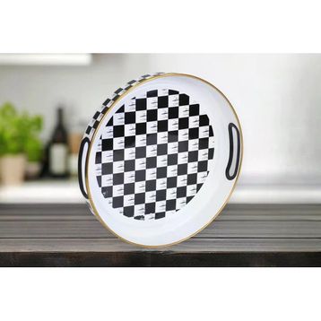 PR Home Dama Emaye 28 cm Tepsi